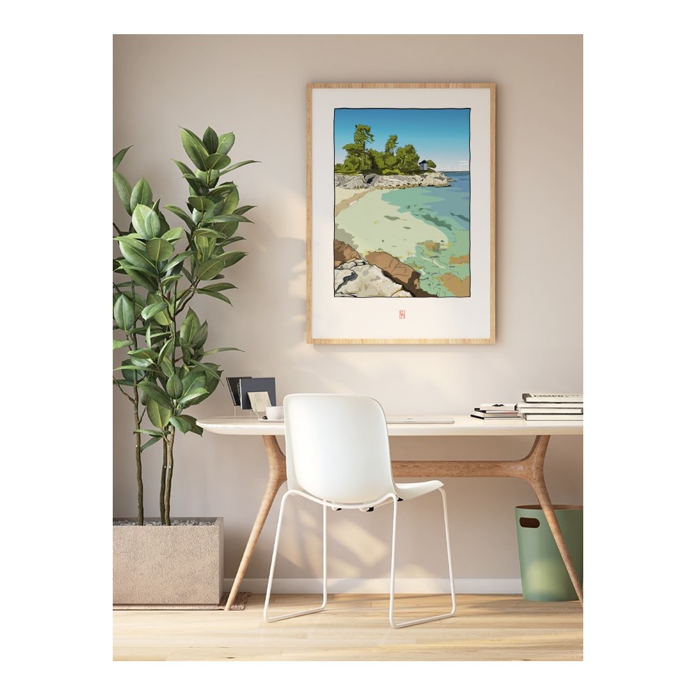 Illustration de Bot Conan à Beg-Meil - Copyright Gwendal Hasson