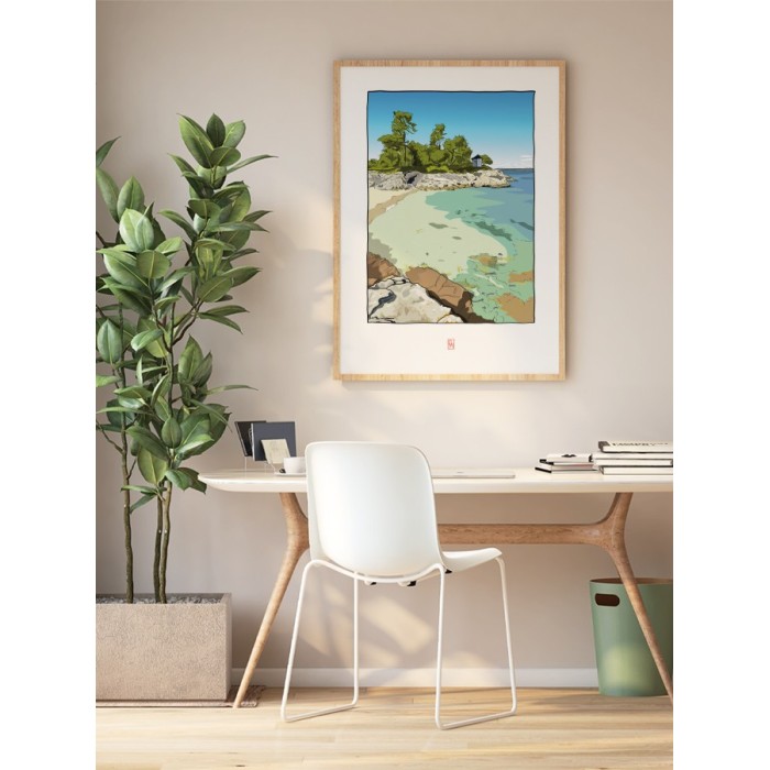 Illustration de Bot Conan à Beg-Meil - Copyright Gwendal Hasson