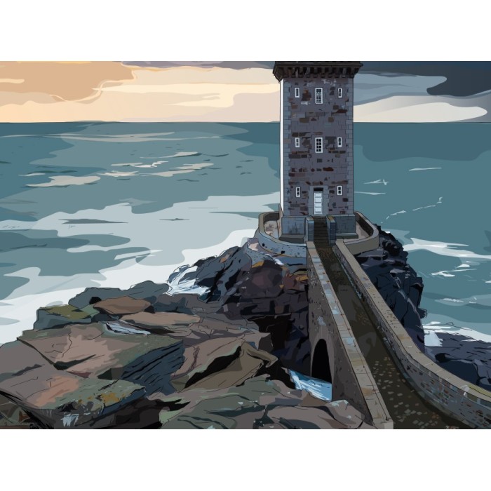 Phare de Kermorvan, Le Conquet