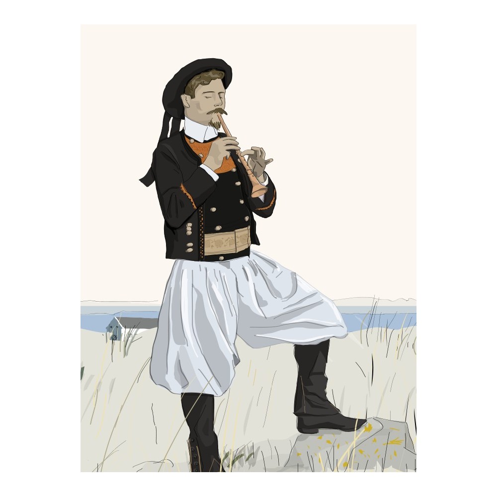 Sonneur du Pays bigouden en Bretagne