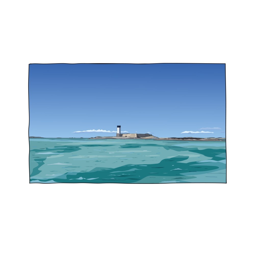 Fort Cigogne, Archipel des Glénan