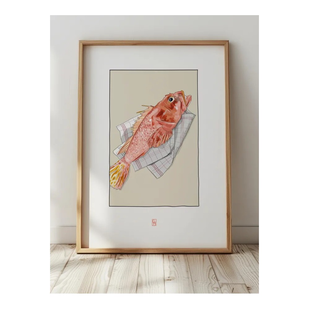 Illustration rascasse de Marseille