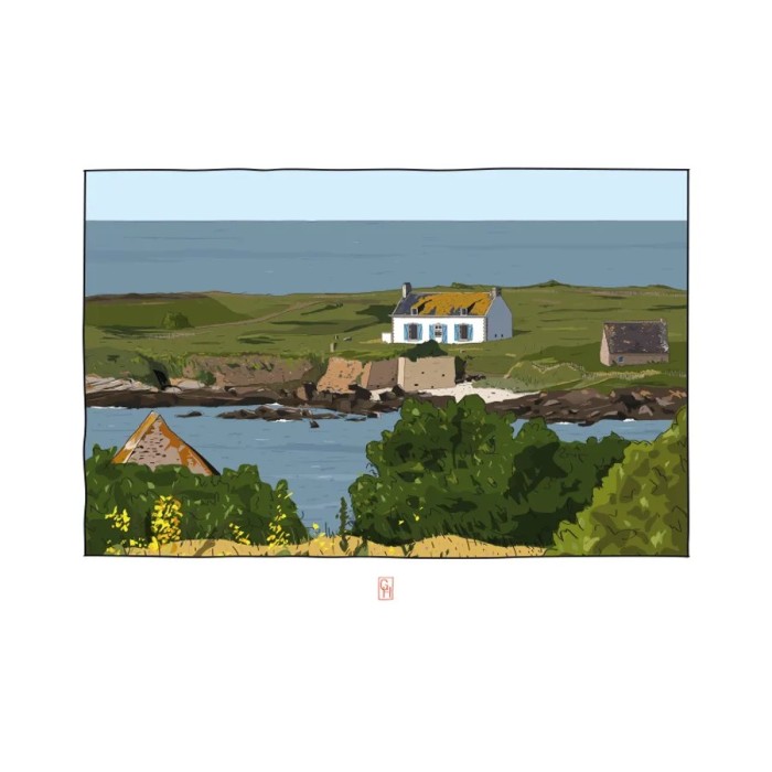 Île de Raguenez, Névez en Finistère sud