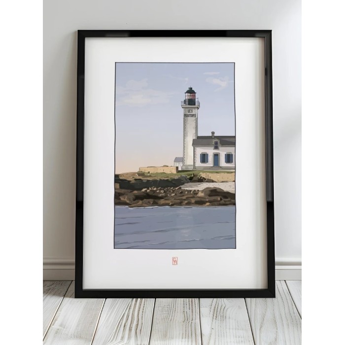 Phare de l'île aux moutons, Fouesnant, Finistère sud