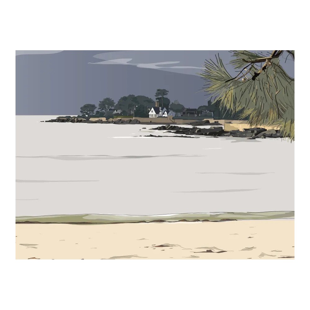 Pointe du Men Du, La Trinité-sur-Mer