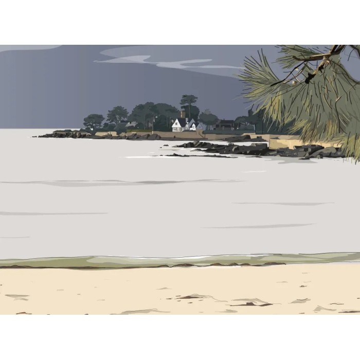 Pointe du Men Du, La Trinité-sur-Mer