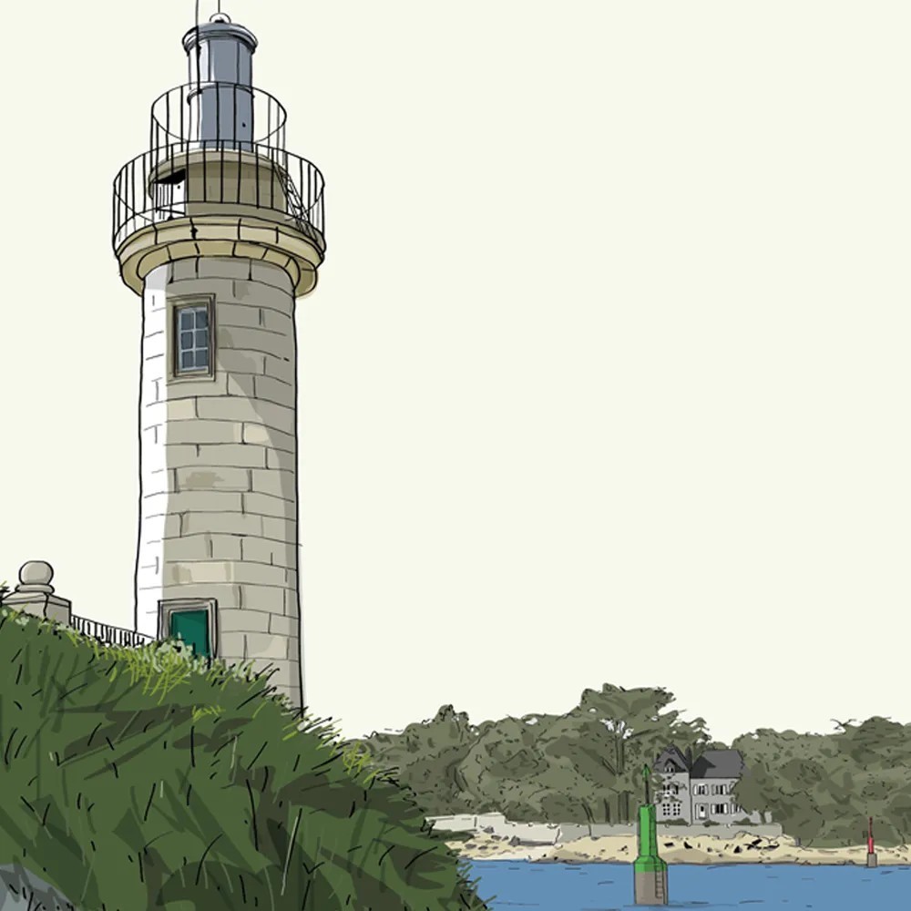 Bénodet, le phare du Coq