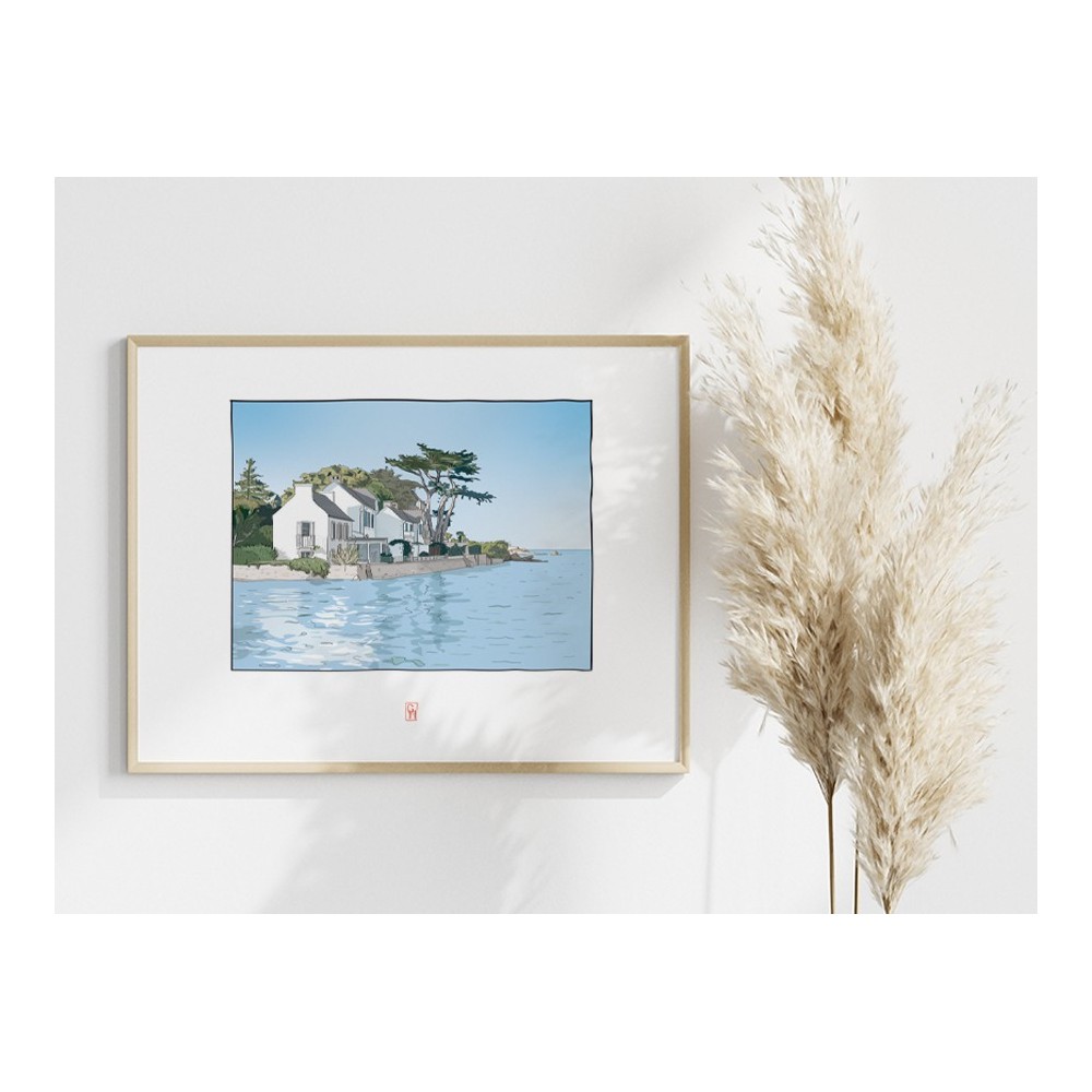 Brignogan-Plages à marée haute