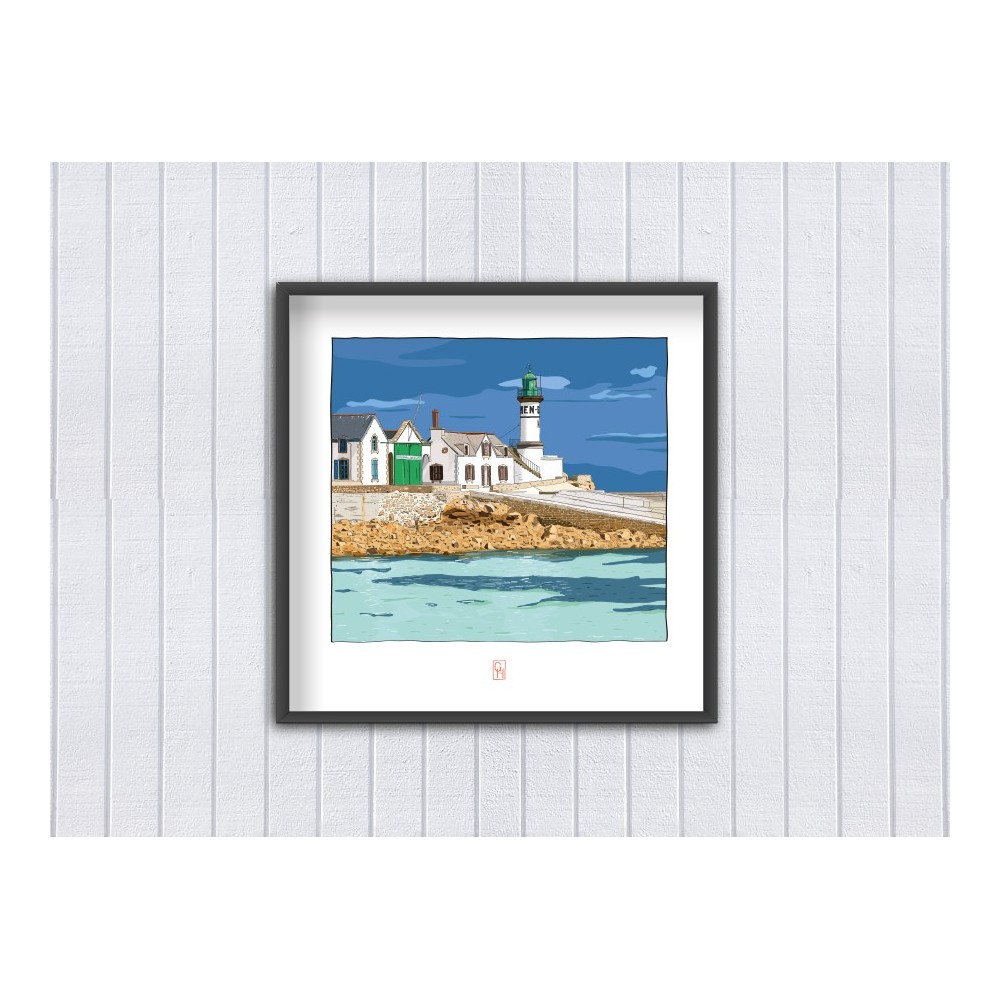 Île de Sein, phare de Men Brial